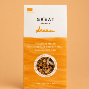 Granola Chrupkie Jabłko • Karmelizowany Orzech Pekan • Cynamon