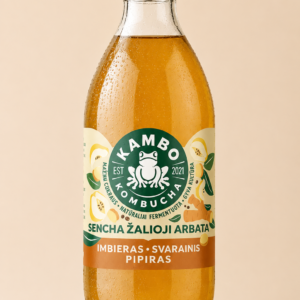 Kombucha Imbir • Pigwa • Pieprz (330ml)