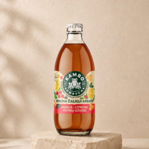 Kombucha Miód • Cytryna • Kalina (330ml)