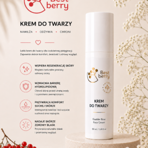 Naturalny krem do twarzy z kaliną (50ml)