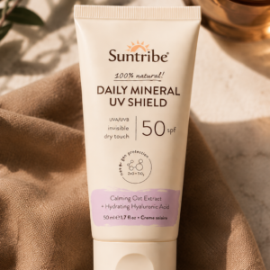 Ekologiczny krem przeciwsłoneczny z filtrem mineralnym SPF 50 (50ml)