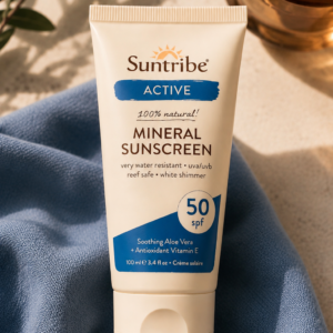 Ekologiczny krem przeciwsłoneczny z filtrem mineralnym SPF 50 (100ml)