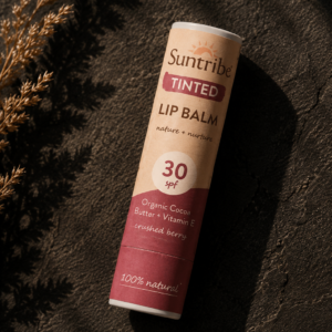 Ekologiczny tonujący balsam do ust z filtrem mineralnym SPF 30 (4,2g)