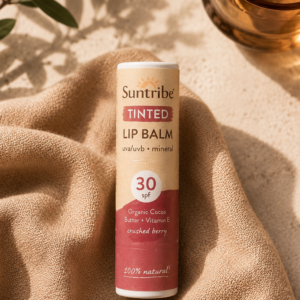 Ekologiczny tonujący balsam do ust z filtrem mineralnym SPF 30 (4,2g)