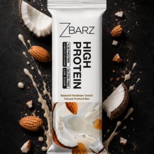 Baton proteinowy z migdałami i kokosem (35g)