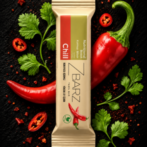 Pikantny baton owocowy z czerwoną papryczką chili (35g)