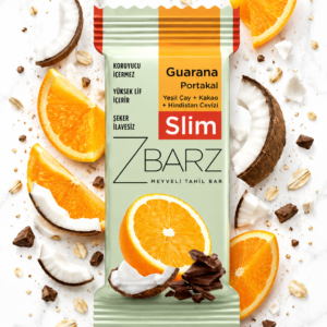 Baton owocowo-owsiany z guaraną i pomarańczą (35g)