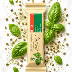 Ziołowy baton owocowy z bazylią (35g)