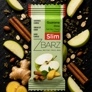 Baton owocowo-owsiany z guaraną i jabłkiem (35g)