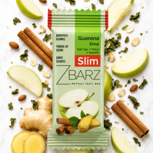 Baton owocowo-owsiany z guaraną i jabłkiem (35g)