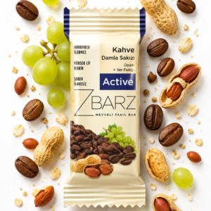 Baton owocowo-owsiany z kawą i mastyksem (35g)
