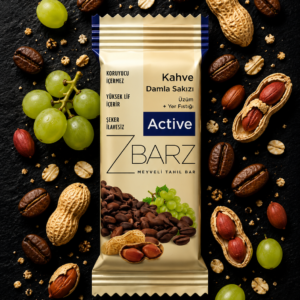 Baton owocowo-owsiany z kawą i mastyksem (35g)